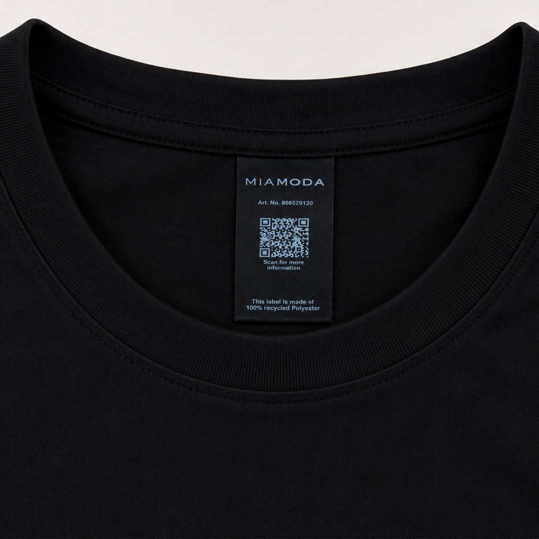 Printed label 4 detail